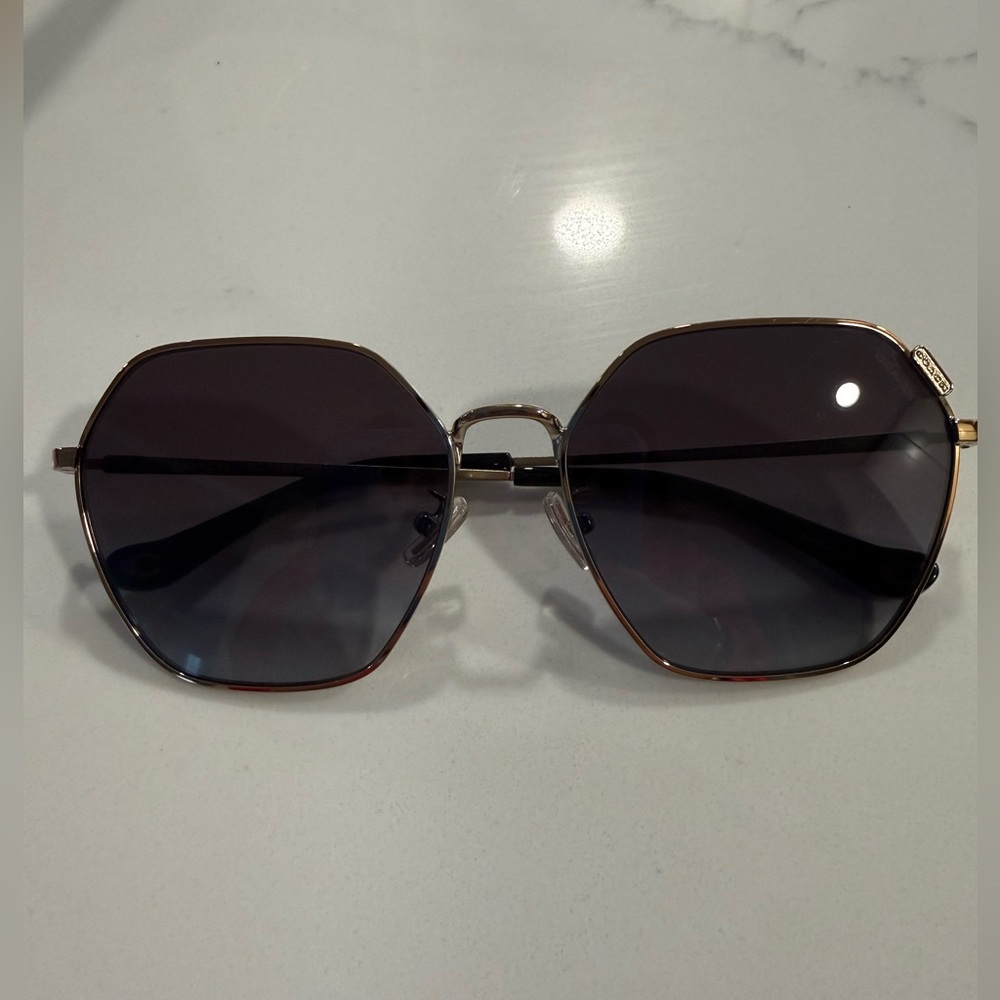 Coach Octogan Black Sunglasses